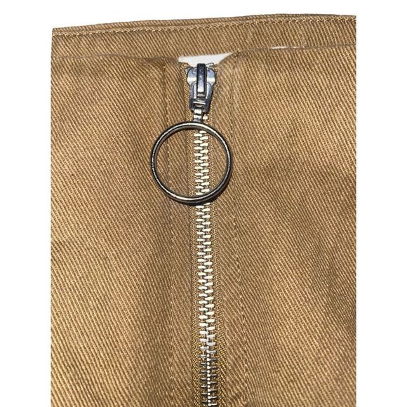 Tan Mini Skirt size L - Picture 8 of 8